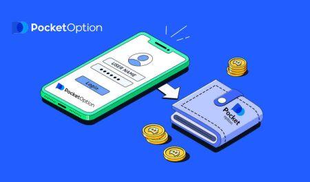 Чӣ тавр кушодани суратҳисоб ва пасандози пул ба Pocket Option